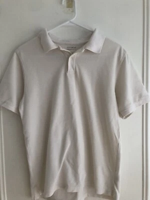 George Uniforme Informal o Escolar Niños Blanco Manga Corta Polo Talla 18 Foto 1 de 3