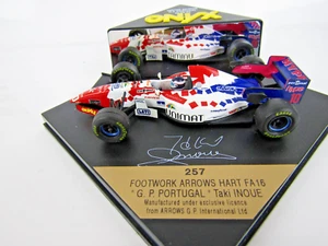 Onyx 1:43 Flechas Footwork Hart FA16 Portugal GP 1995 Takachiho Inoue ONYX257 - Imagen 1 de 5