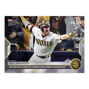 2022 TOPPS NOW #1089 JAKE CRONENWORTH - COMPLETE COMEBACK IN NLDS - Bild 1 von 2