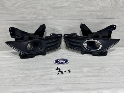 2013-2016 Ford Fusion front foglights with brackets LEFT & RIGHT DS73-19953-BBW - Image 1 of 4