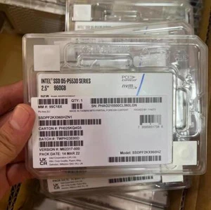 Intel SSD D5-P5530 960GB U.2 SSDPF2KX960HZN1 Series DC NVME PCIe4.0 x4 - Picture 1 of 3