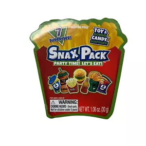 Snax Pack Spielzeug & Gummibonbons Überraschungen Party Time Snack 1,06 Oz Glutenfrei - Bild 1 von 2