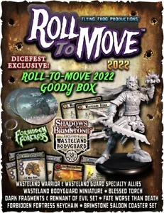 Flying Frog Productions Roll-to-Move 2022 Goody Box NUEVO Shadows of Brimstone - Imagen 1 de 2