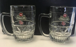 RETRO 1970s HEMELING LITE LAGER, TANKARD 1/2 PINT GLASS New Unused - Picture 1 of 5