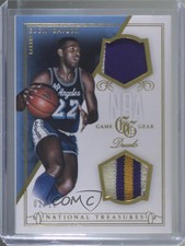 2013-14 Panini National Treasures NBA Game Gear Duals Prime /10 Elgin Baylor HOF
