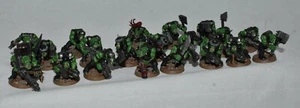 Lotto 20 orchi Warhammer dipinti Ork Boz 40K orchi  - Foto 1 di 12