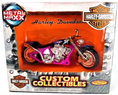 Harley Davidson "FXSTD / FSXTDI Softail Deuce" Metal Maxx - 1:17 Die Cast - NUEVO Foto 1 de 4