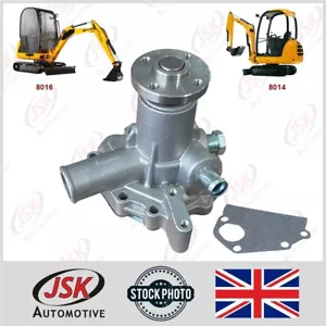 Water Pump For JCB 8014 8015 8016 8017 8018 Replaces 400/E5712 - Picture 1 of 4