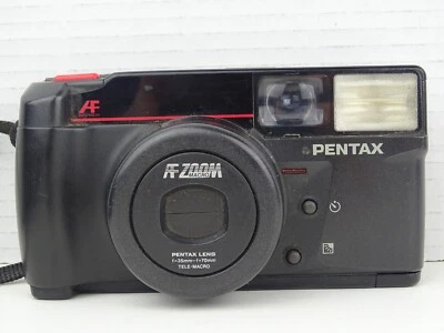 Pentax AF Zoom 70S Date Vintage 35mm Film Camera Zoom Lens Point And Shoot WORKS - Image 1 of 4