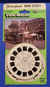 Full COLOR Disneyland Main Street USA #3028 view-master Reels Pack opened set - Picture 1 of 2