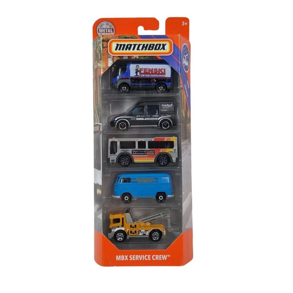 2022 Matchbox MBX MOUNTAIN II 5-Pack / Ford / JEEP/ VOLKSWAGEN / MIB /