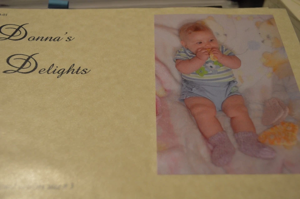 Donna's Delights Baby Socks Knitting Pattern  - Image 1 of 1