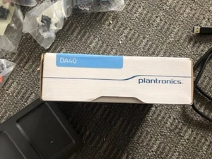 Plantronics DA40 USB to Headset Adapter - Picture 1 of 2