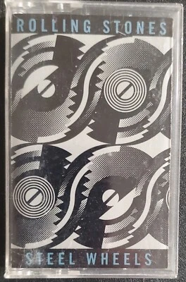 Rolling Stones - Steel Wheels - 1989- Cassette  - Tested - Image 1 of 3