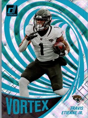 2023 Panini Donruss - Travis Etienne #VOR-15 Cosmic /100 - Image 1 of 2