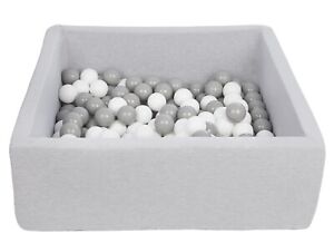 Piscina infantil para niños de bolas pelotas 150 piezas, aprox. 90x90cm
