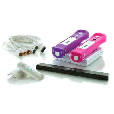 New Memorex Dual Wii Premium Starter Kit 2 Rechargeable Battery Pack +Sensor Bar - Image 1 of 4