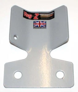 5MM HEAVY DUTY PLATE SILVER, TOW BAR BUMPER PROTECTOR PLATE - Picture 1 of 1