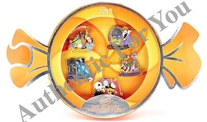 Disney Parks 2015 MNSSHP Halloween Party LE 5 Trading Pins Boxed Set Jack Sally - Picture 1 of 5