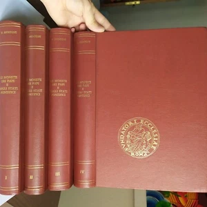 LADOBLA - 1974 – Le Monete Dei Papi E Degli Stati Pontifici – 4 Volúmenes - Foto 1 di 5