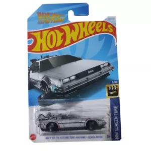 Hot Wheels Die-Cast DeLorean Vehicle Back To The Future Time Machine Hover mode - Picture 1 of 1