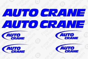Fits Auto Crane Any Make Any Decals Crane Truck Replacement Stickers Graphics - Picture 1 of 1