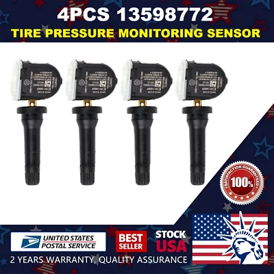 4Pcs OEM Quality 13598772 For BUICK CASCADA 2016-2018 TPMS TIRE PRESSURE SENSOR - Image 1 of 4
