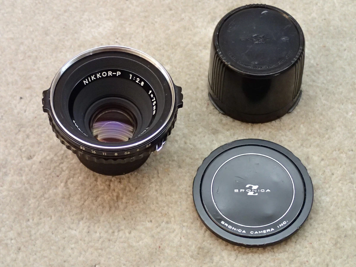 Nikon NIKKOR 75mm Focal Camera Lenses for Bronica for sale | eBay
