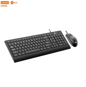 Lenovo (Lecoo) CM103 Wired Keyboard + Mouse combo 1000 DPI mouse (SPANISH) - Picture 1 of 6