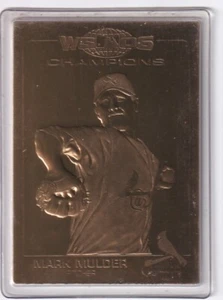 Mark Mulder 2006 Danbury Mint World Series Sealed 22 Kt Gold Card - Picture 1 of 1