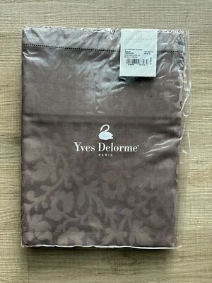 Nuevo con etiquetas Mantel Floral Jacquard Marrón Yves Delorme Villandry 70 x 70 Francia Foto 1 de 4