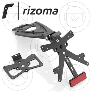 RIZOMA PT526B PORTA TARGA FOX REGOLABILE ALLUMINIO NERO DUCATI SCRAMBLER 800 - Foto 1 di 3