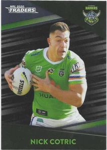 2020 Nrl Traders Platinum Parallel (PS013) Nick COTRIC Raiders - Picture 1 of 1