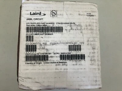 Lot of 400 - Laird Jabil Circuit Tflex 6130 1.060"x1.060in Heatsink Silicone Pad - Image 1 of 3