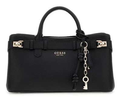 GUESS Gregoria Girlfriend Satchel Handtasche Umhängetasche Black schwarz Neu - Bild 1 von 3
