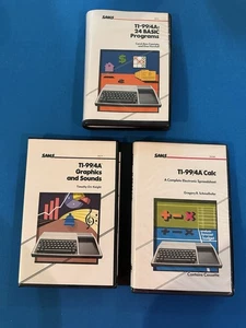 Vintage LOT TI-99/4A SAMS Books Manuals With Tape Cassette 3 Total Items READ - Afbeelding 1 van 16