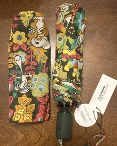 NEW VERA BRADLEY PEANUTS SNOOPY  UMBRELLA NWT PEANUTS GARDEN - Picture 1 of 5
