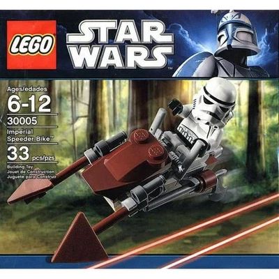 LEGO Star Wars 30005 Imperial Speeder Bicicleta Retirada Polybag Set Raro Foto 1 de 3