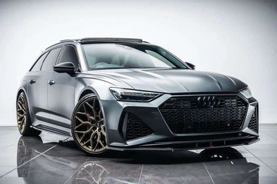 2021 Audi RS6 RS 6 TFSI Quattro Carbon Black 5dr Tiptronic ESTATE PETROL Automat - Image 1 of 4