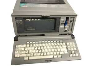 Brother WP-80 Textverarbeitung mit Display & Festplatten schaltet ein - wie besehen - Bild 1 von 6