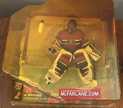 McFarlane Jose Theodore Series 1 Goalie Figure Montreal New G7 - Image 1 of 4