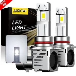 AUXITO 9012 LED Bombillas de faros de haz alto bajo SUPER BRILLANTE 30000LM KIT CANBUS EE. UU. - Imagen 1 de 11