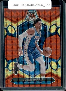 2023 Panini Mosaic Basketball Tobias Harris /75 red yellow #89 - Picture 1 of 2