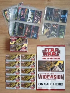 2009 TOPPS STAR WARS CLONE WARS WIDESCREEN BASE SET + HOBBY BOX + SEE DETAILS - Picture 1 of 24