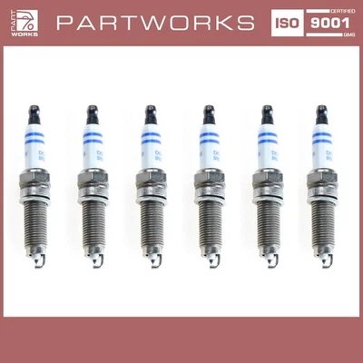 6x Zündkerze für PORSCHE Cayenne 3.6 957 9PA1 958 92A BOSCH - Bild 1 von 4