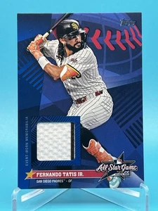 Camiseta deportiva reliquia 2025 Topps Update Fernando Tatis All Star Stitches - Imagen 1 de 2