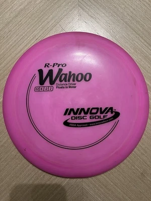 Innova R-Pro Wahoo Grippy Distance Driver 176 grams Disc Golf Pink - Image 1 of 4