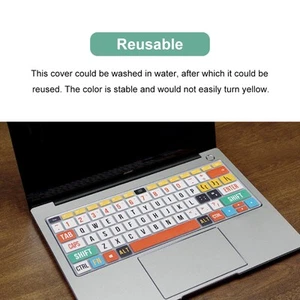 Silikontastaturfilm Laptop-Tastaturfolie Tastaturabdeckung Für Computer - Bild 1 von 12