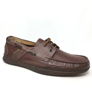 Mephisto Spinnaker Boat Shoes Oxfords Mens Size 12 US 11.5 UK Brown Leather - Picture 1 of 10