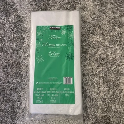 Kirkland Signature 400 Sheets White Tissue Paper Gift Tissue - Image 1 of 2